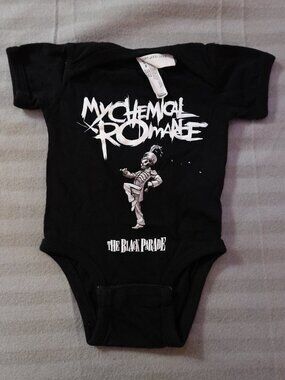 My Chemical Romance Baby Onesie Size Newborn EXCELLENT CONDITION